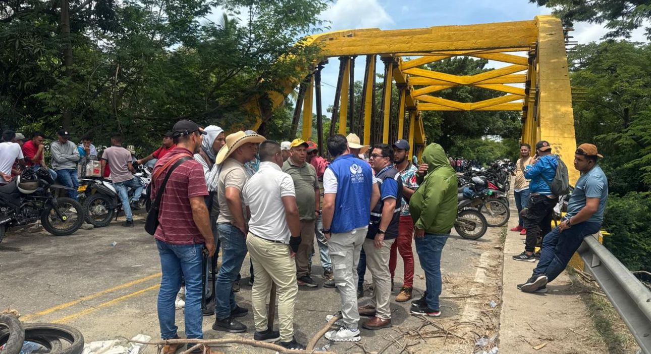 Se levanta bloqueo en la Troncal del Oriente tras acuerdos con el Gobierno Nacional