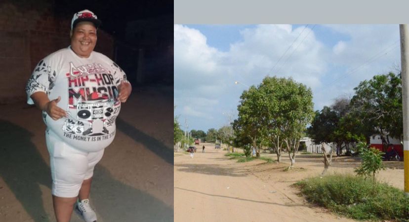 La mujer recibió varios disparos en la cabeza.