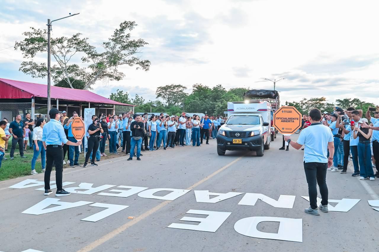 Región ganadera del Magdalena rompe 100 años de aislamiento con nueva vía
