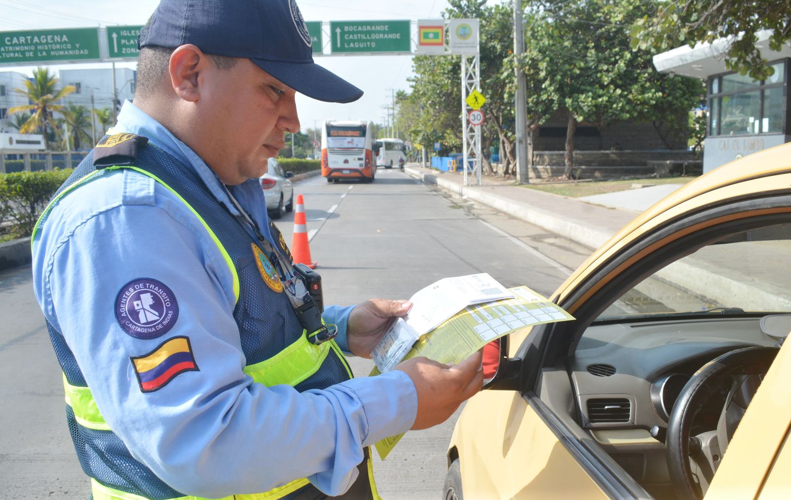 Así funcionará el nuevo pico y placa para taxis en Cartagena hasta enero de 2026