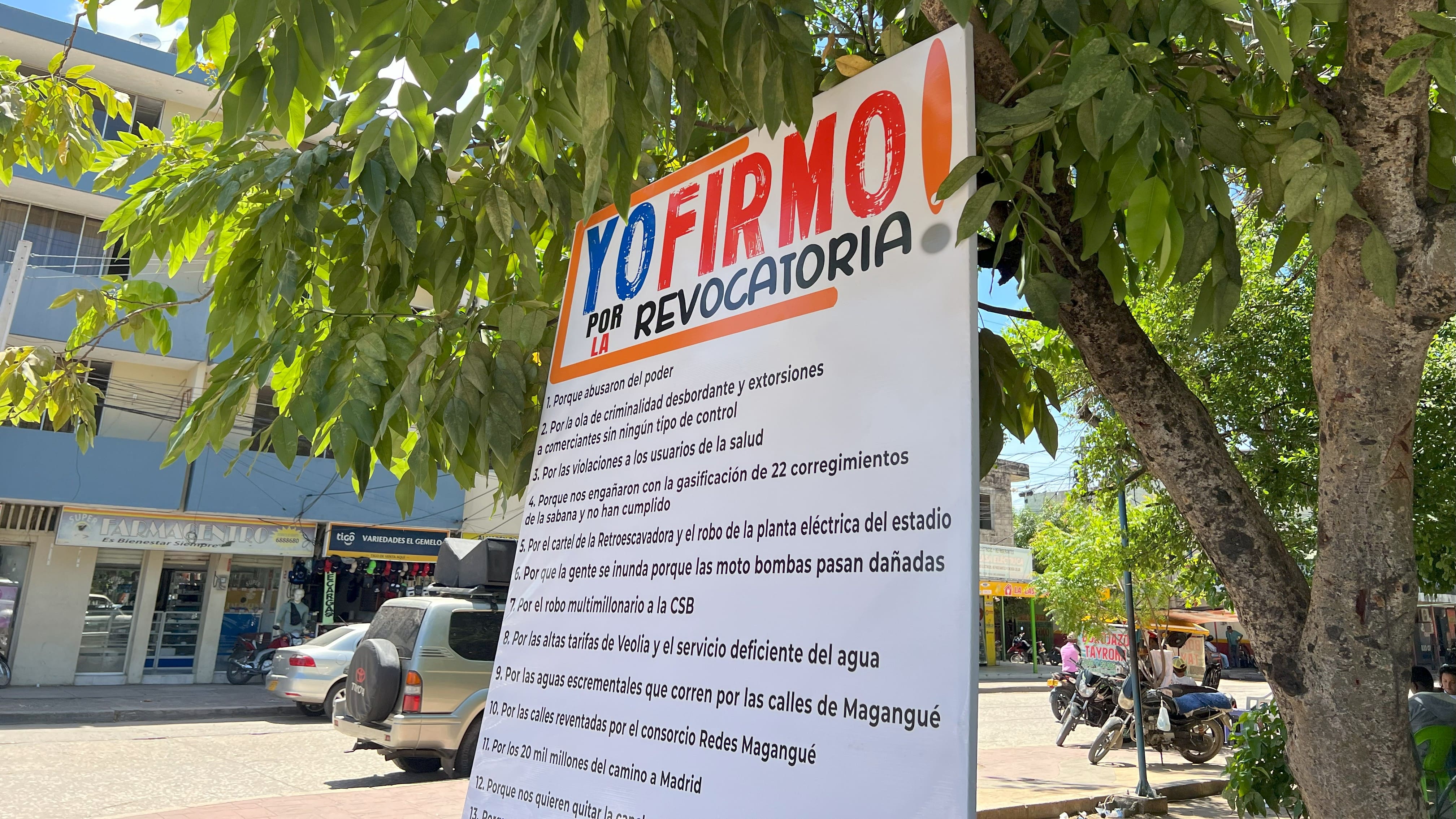 Revocatoria de mandato del alcalde de Magangué.