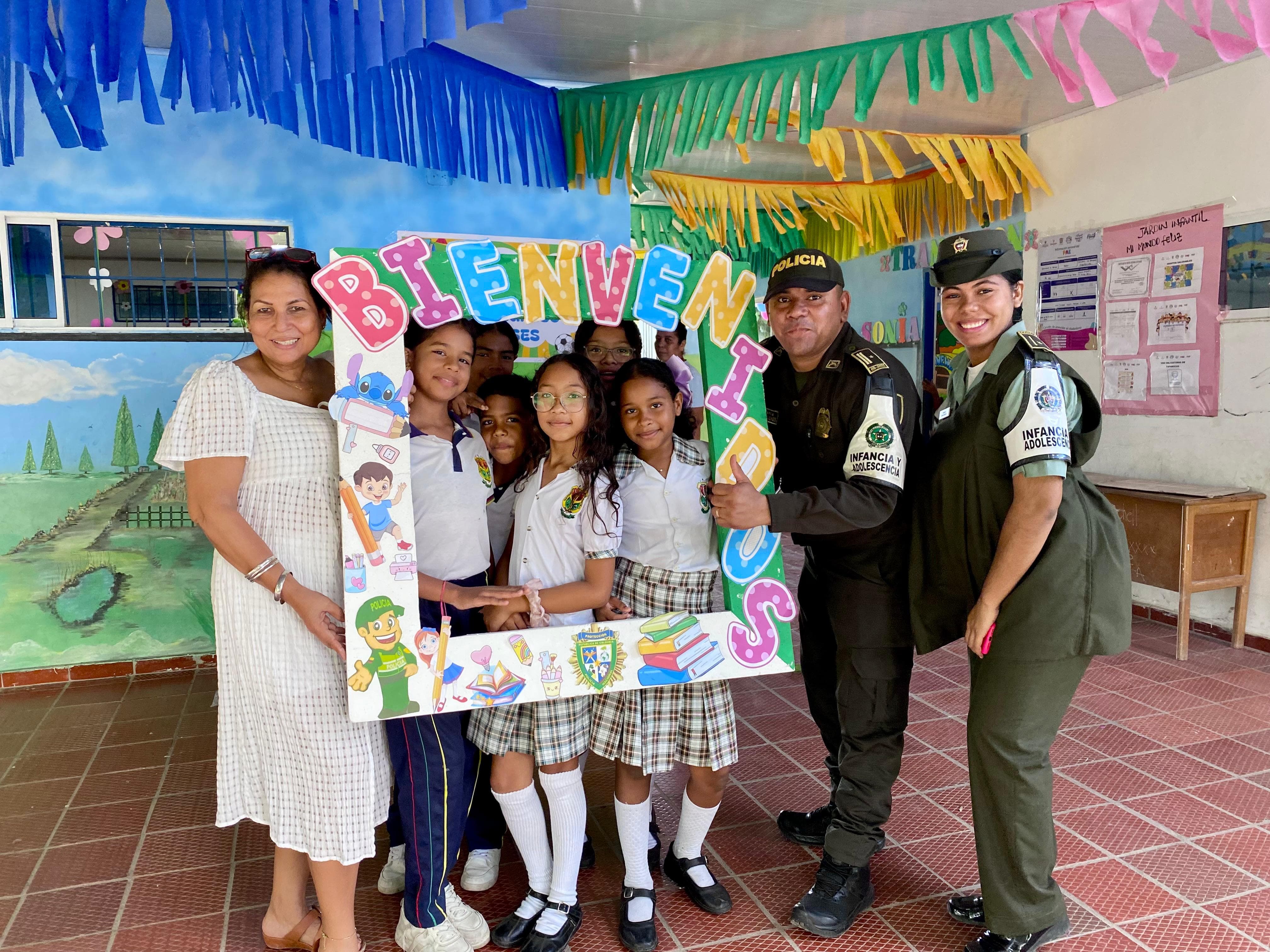 Plan de la policía para el regreso a clases