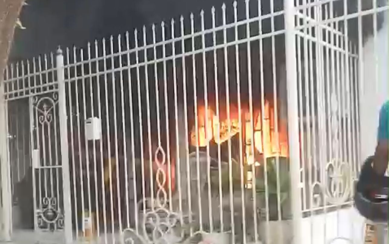 Incendio en vivienda