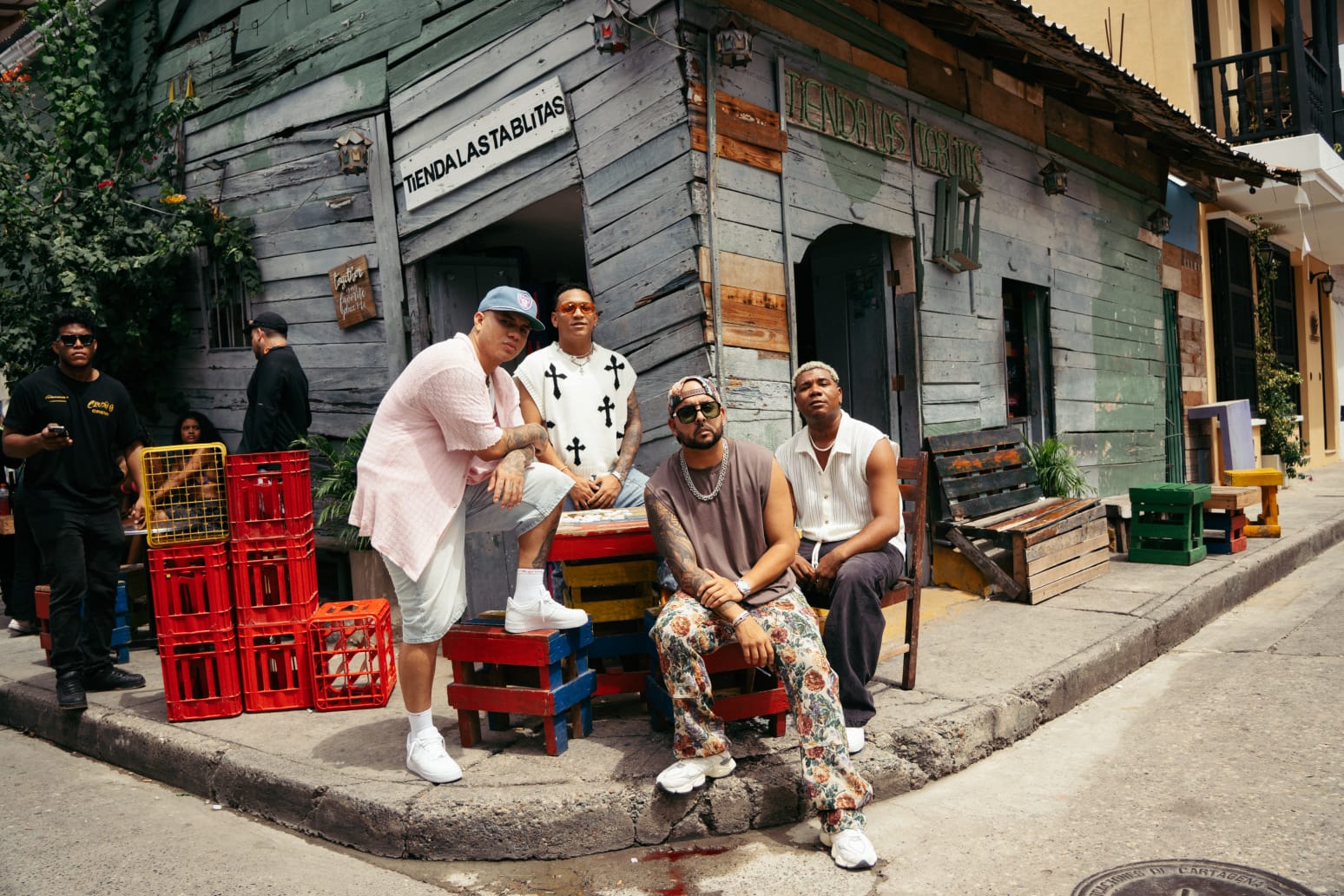 Claudy-o, Jheral, Mc Car y Eix