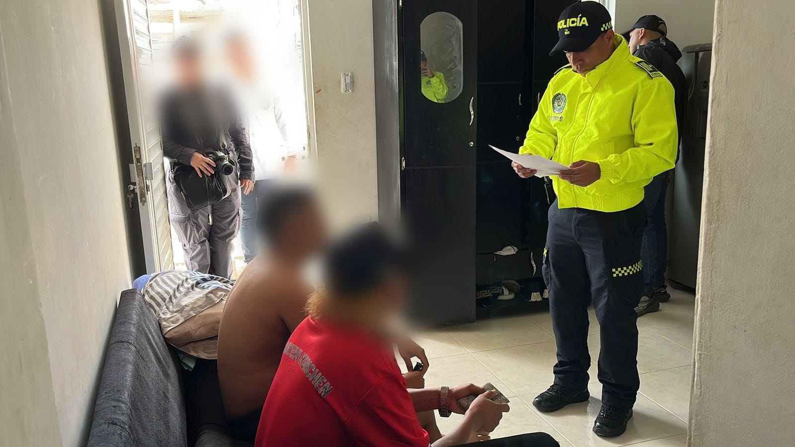 Capturados por explotación sexual infantil