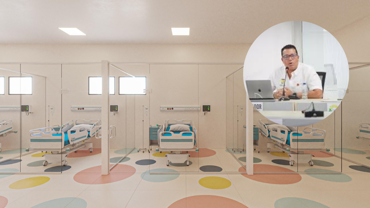 gerente del HUC, Rodrigo Arzuza, sobre la entrega de la nueva Unidad de Pediatría