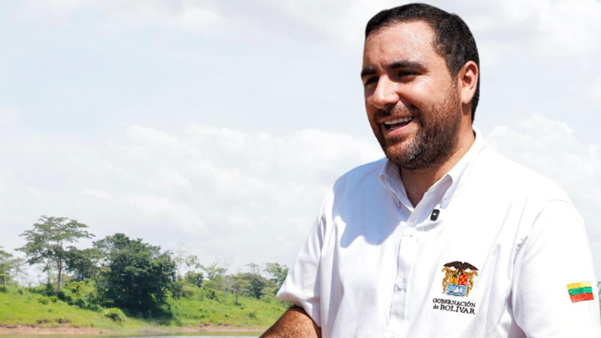 Gobernador de Bolívar Yamil Arana