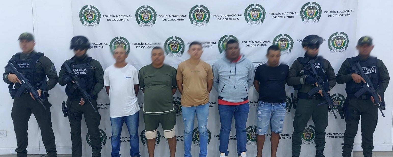 Las capturas fueron en varios municipios