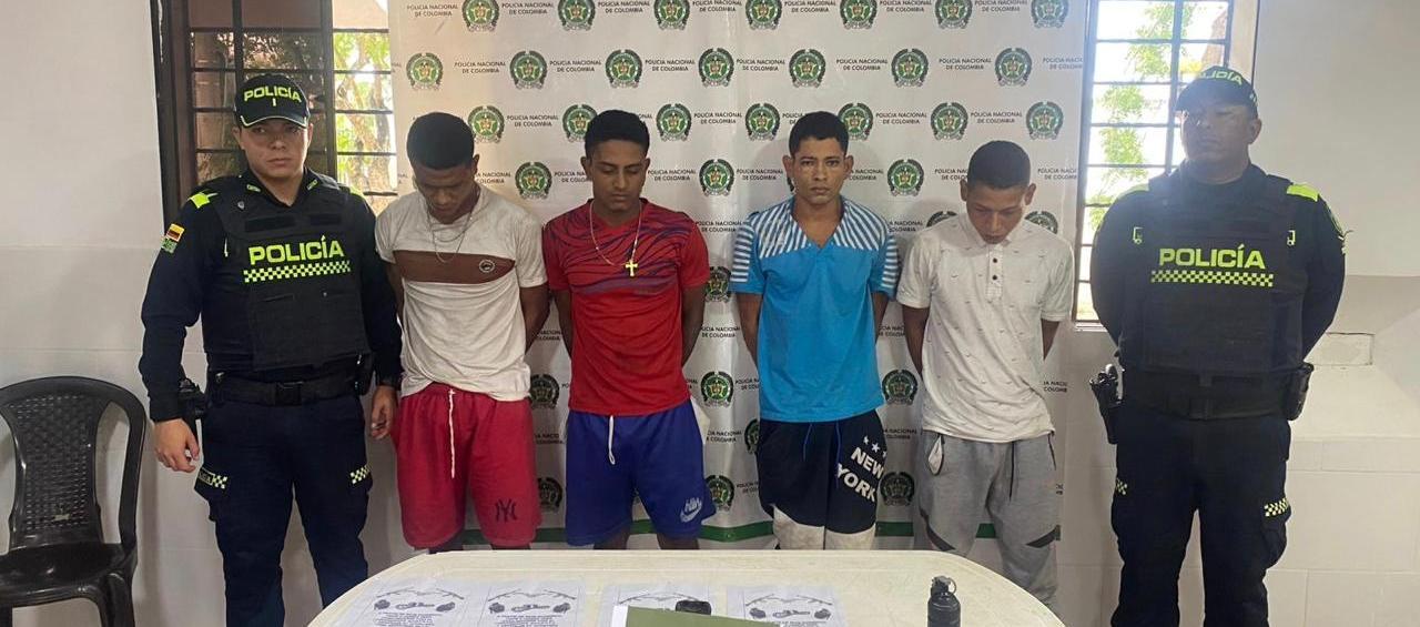 Capturados 4 costeños