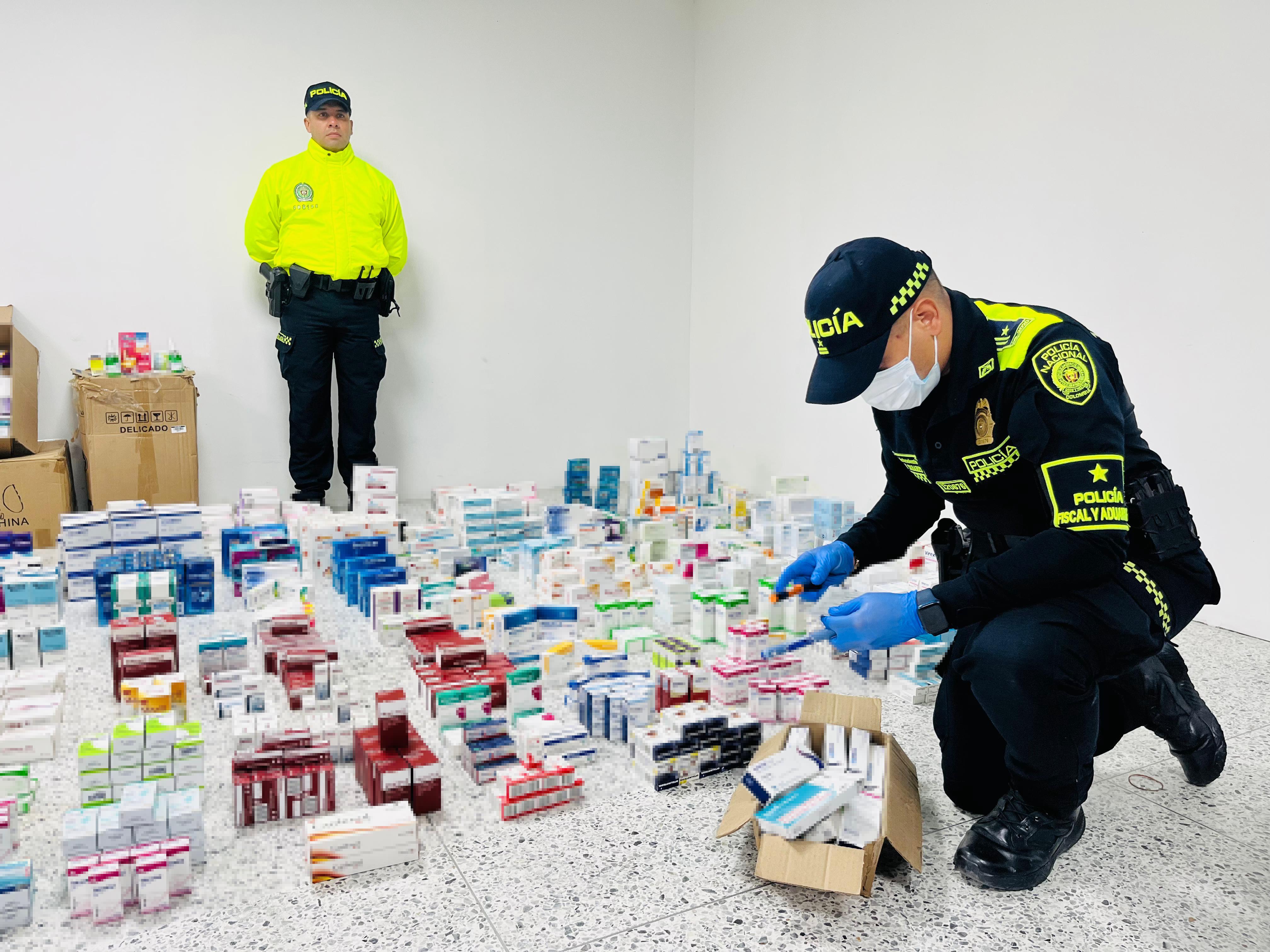 Medicamentos decomisados