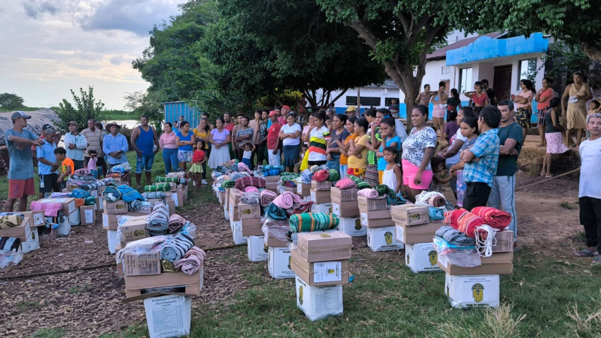 UNGRD entregó ayudas en Pinillos