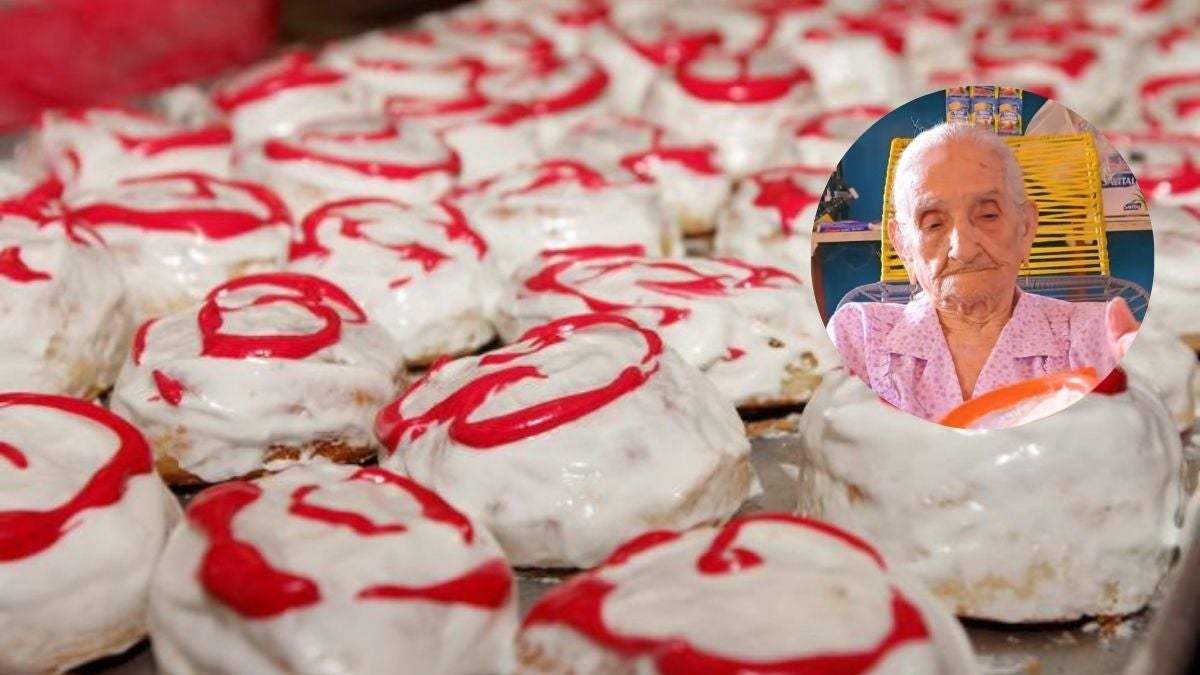 Referencia galletas y fotografía fallecida