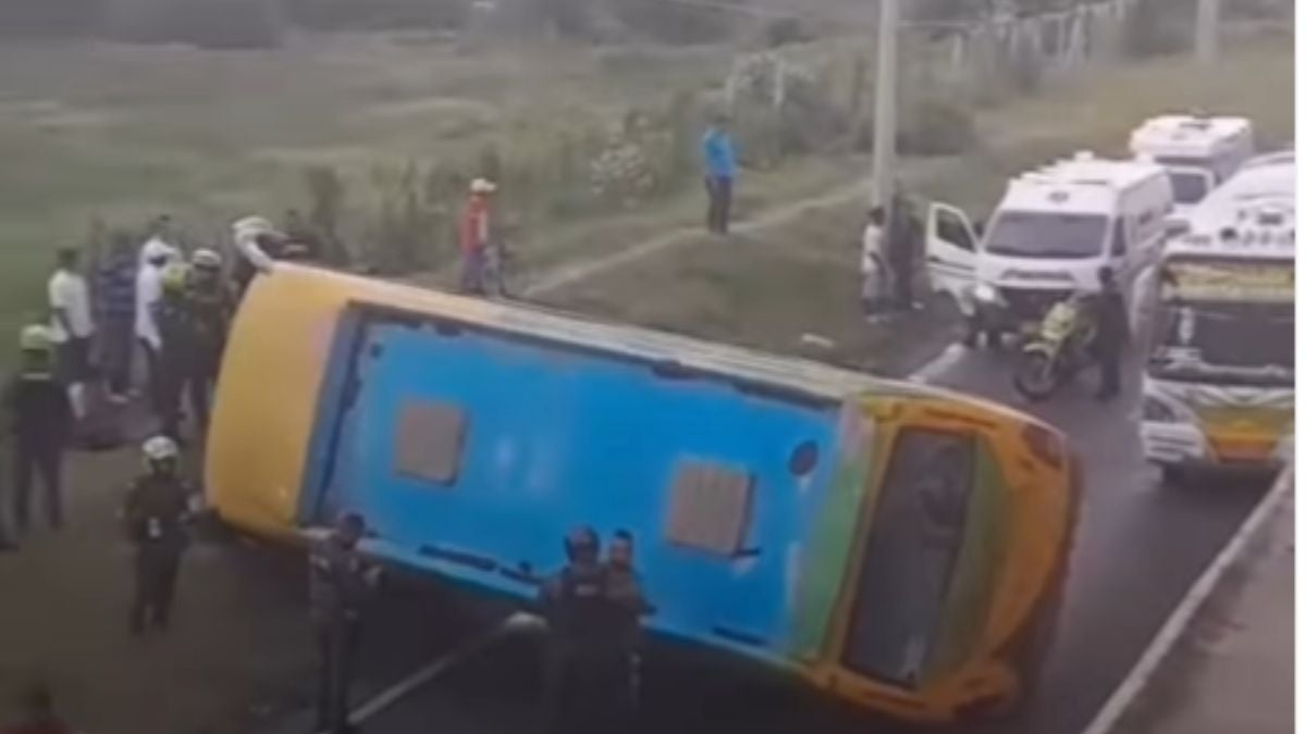 Accidente en el barrio Marbella