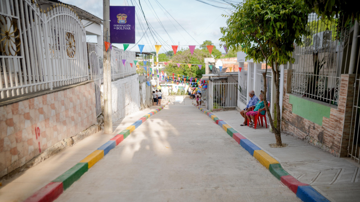 Vías en El Rosedal y María Cano