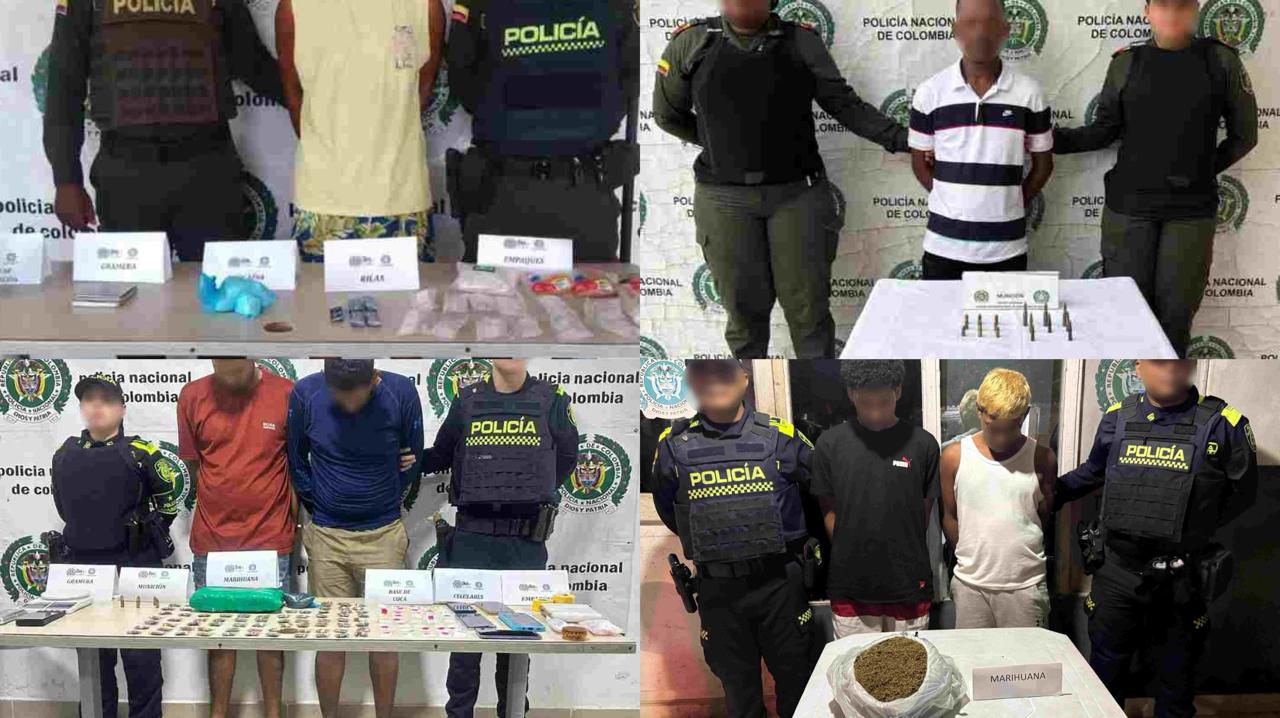 En Cartagena incautaron más de 3.700 dosis de estupefacientes