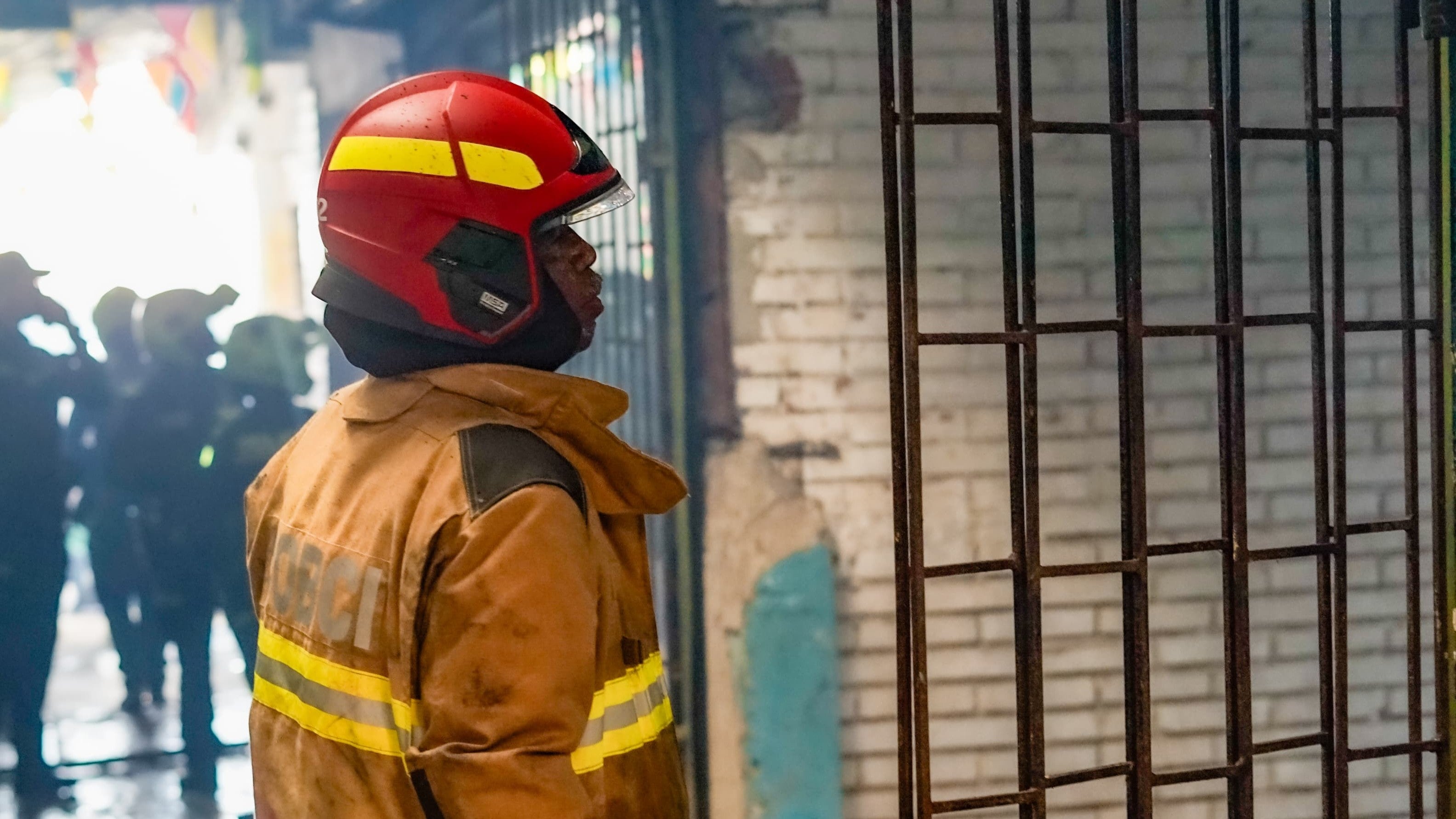 Incendio en el Mercado de Bazurto de Cartagena