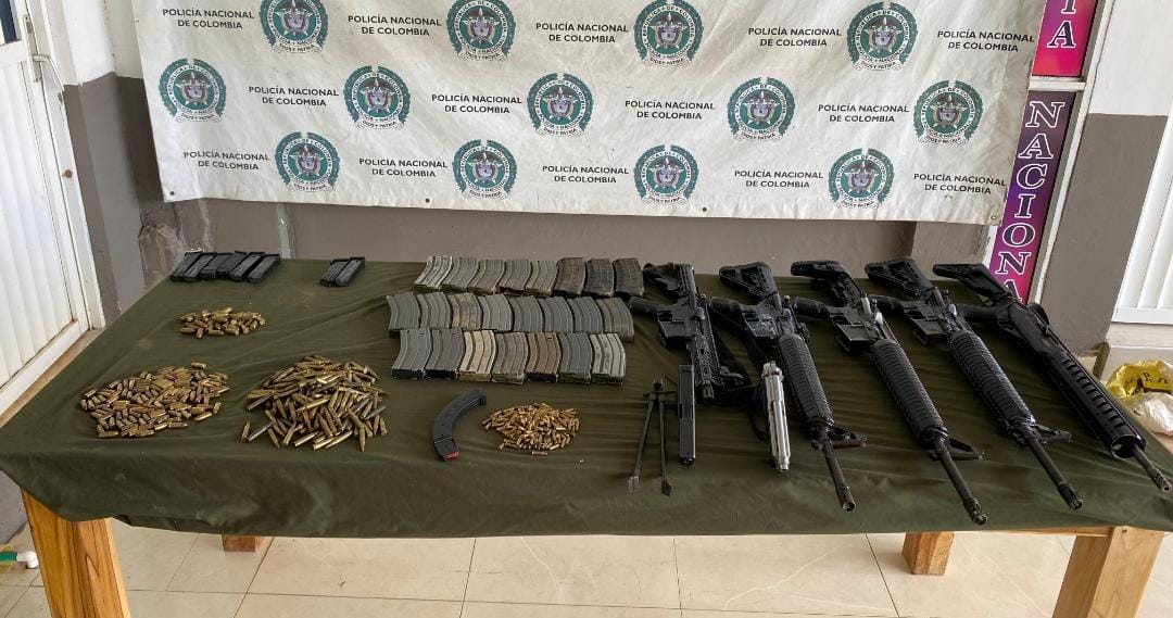 Capturan en Bolívar a 21 personas e incautan material de guerra en menos de 48 horas