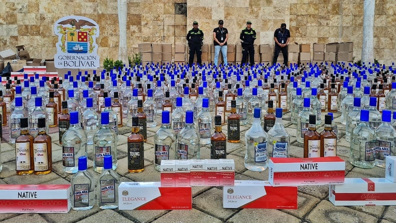 Incautación de licores adulterados en Bolívar Jul 18