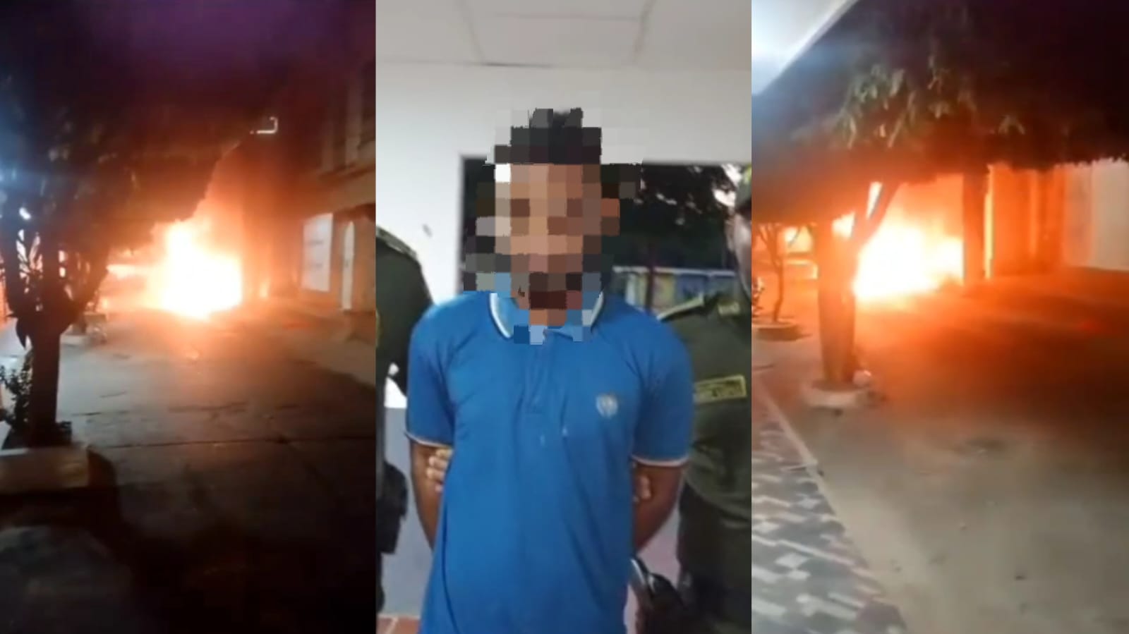 Hombre incendió la vivienda de una mujer por negarse a pagarle una extorsión Jul 21