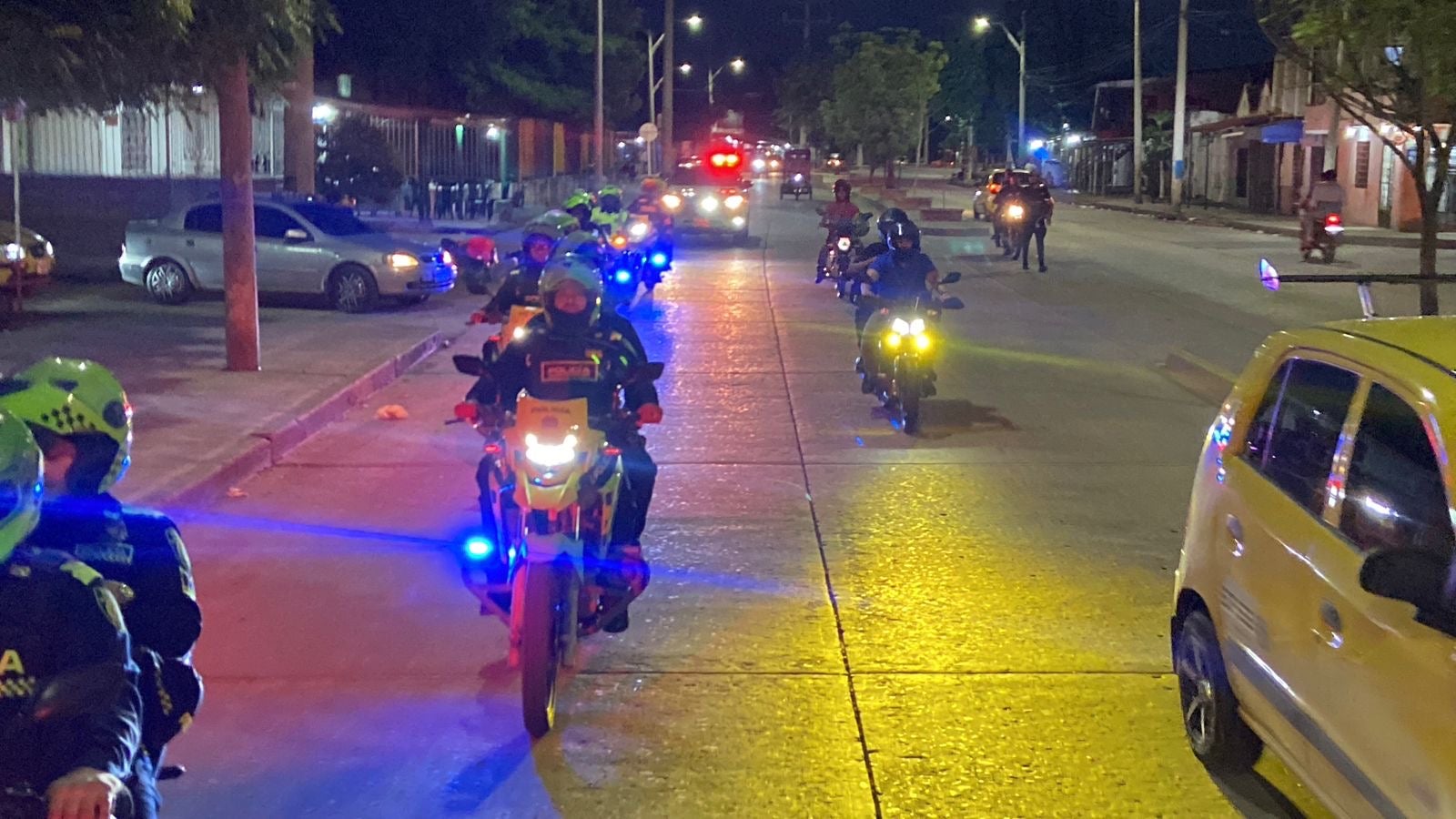 Policía en Barranquilla