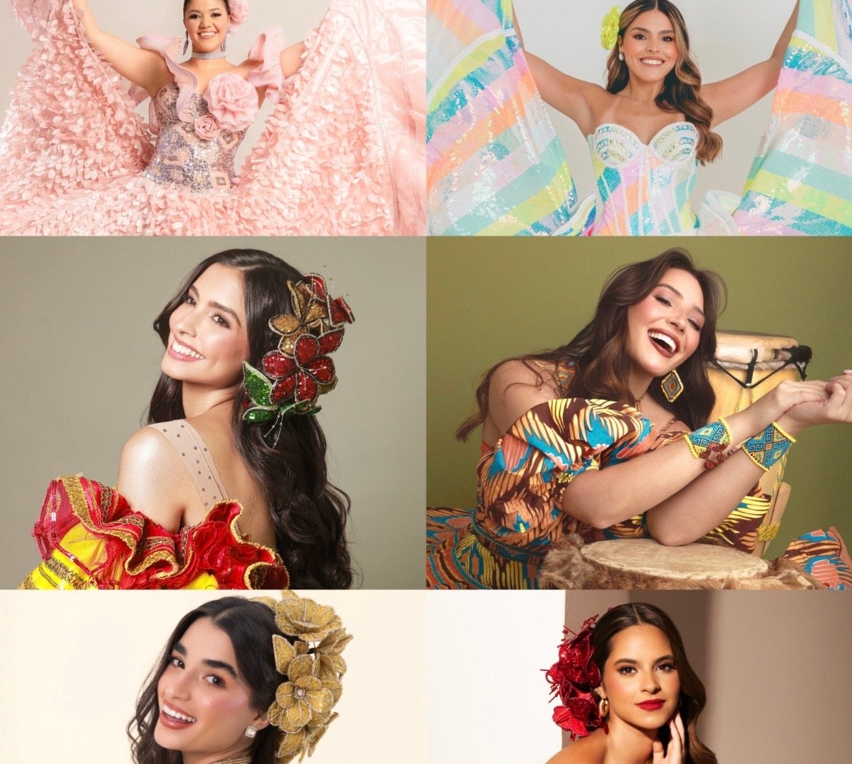 Aspirantes a Reina del Carnaval 2026