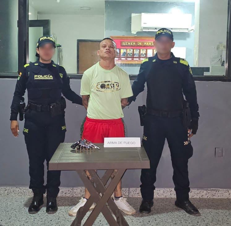 Capturado en Cartagena