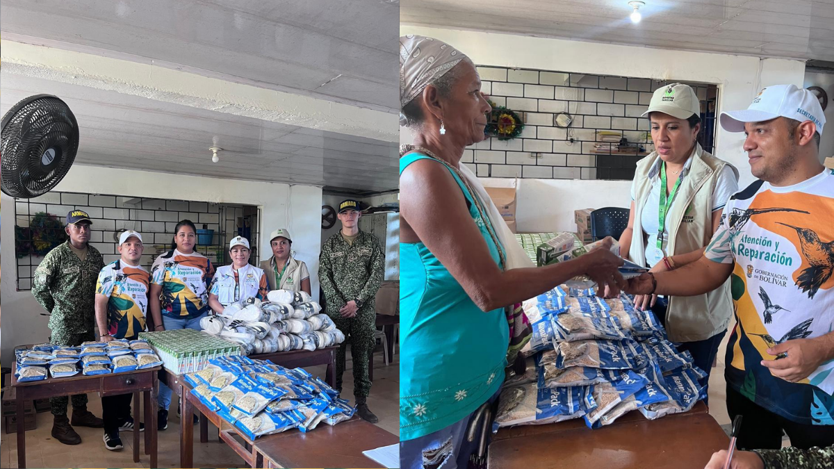 Gobernación de Bolívar y Unidad de Víctimas llegaron a El Playón