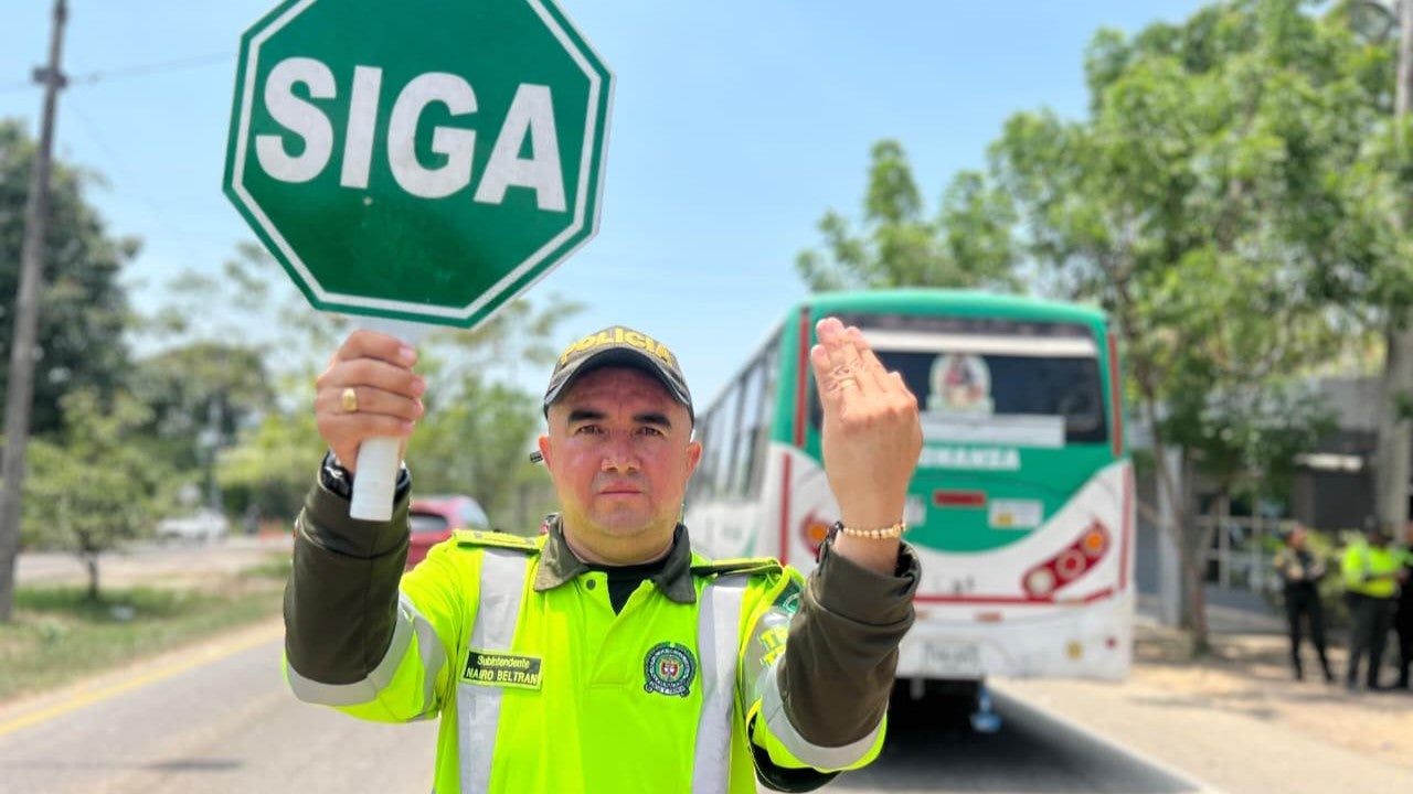 Operativos viales en Bolívar