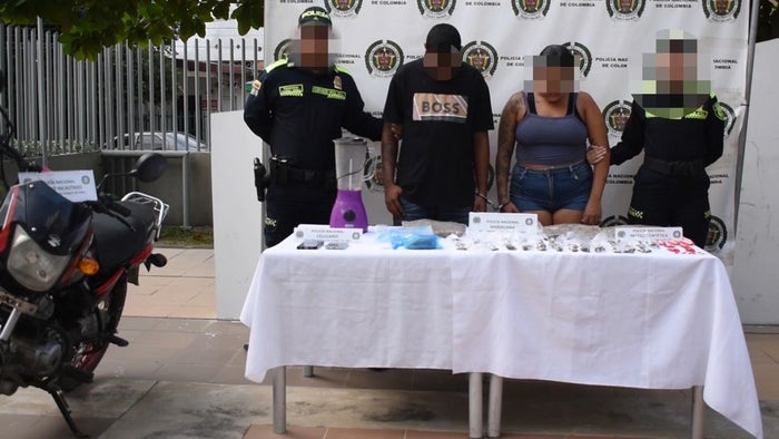 Pareja lideraba red de microtráfico en Cartagena Ago 19