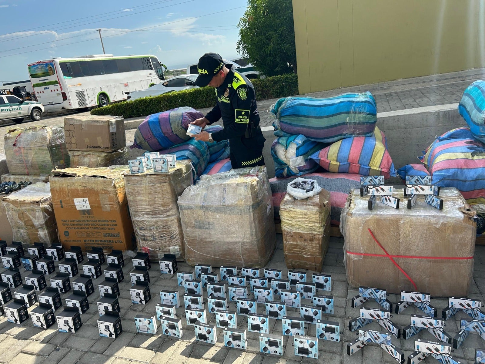 Mercancía incautada