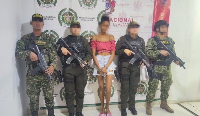 Detenida por el Ejército y la Armada