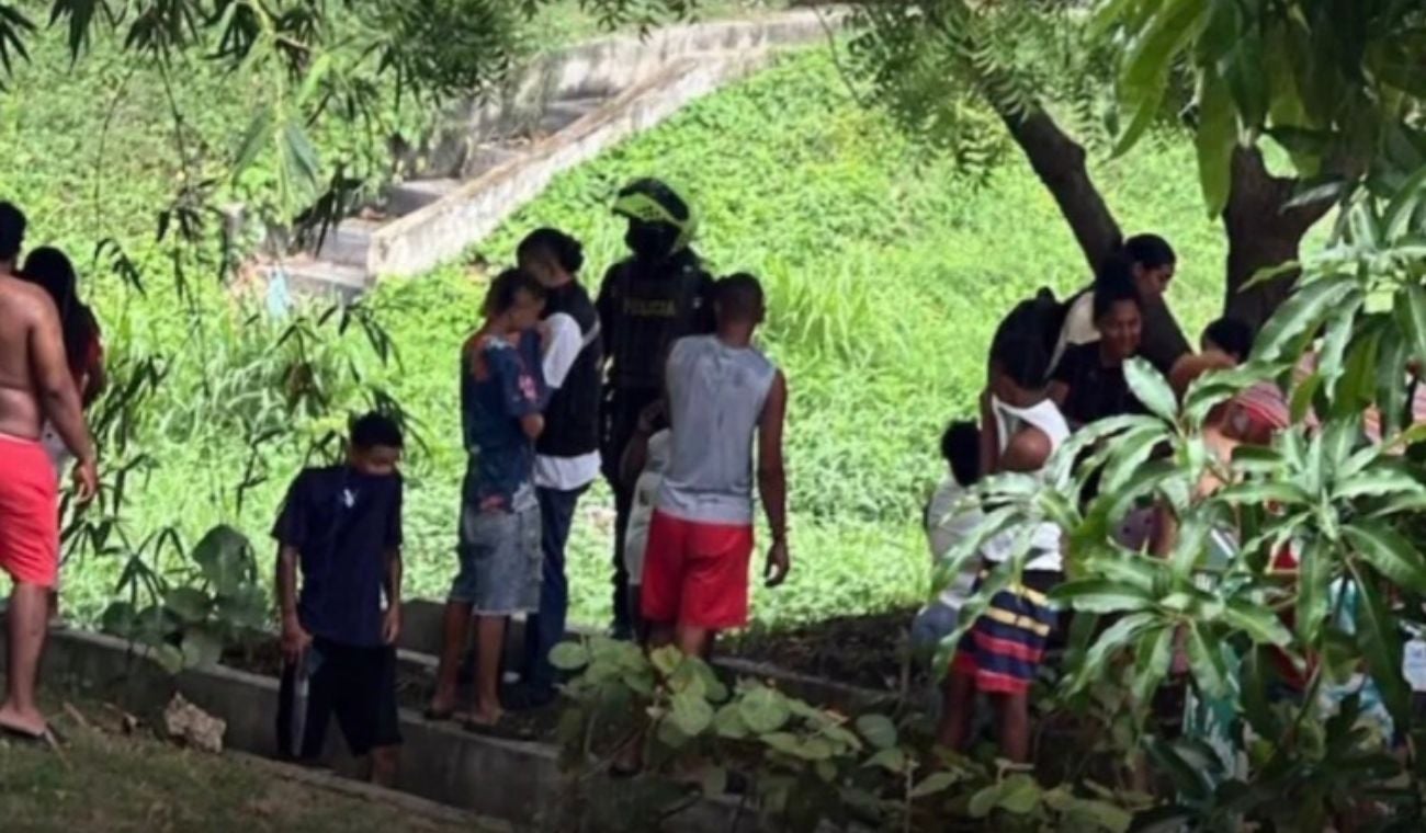 El feto tendría entre 7 y 8 meses de gestación