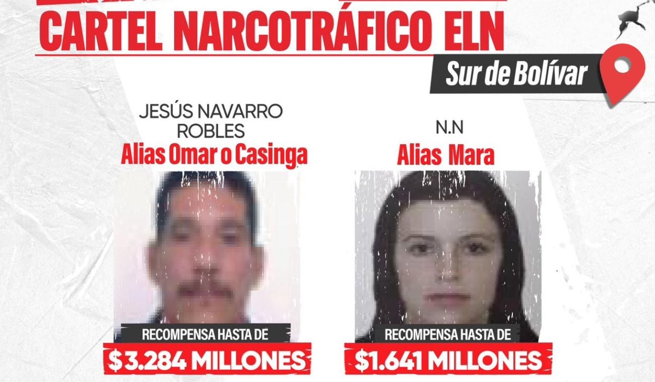 Panfleto difundido por las autoridades