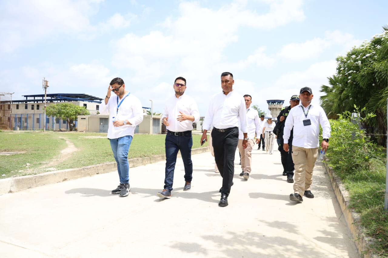 Entrega de alojamientos en la Penitenciaría El Bosque de Barranquilla