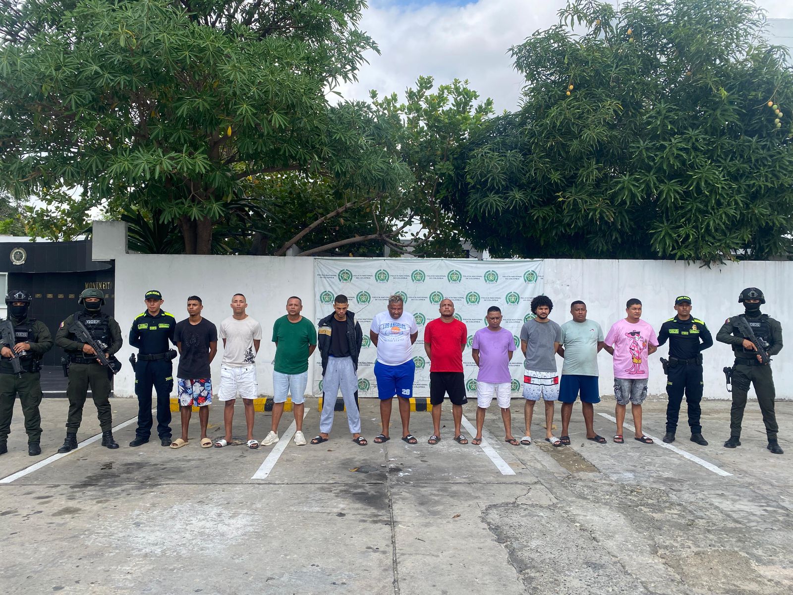 Detenidos en suroriente de Barranquilla