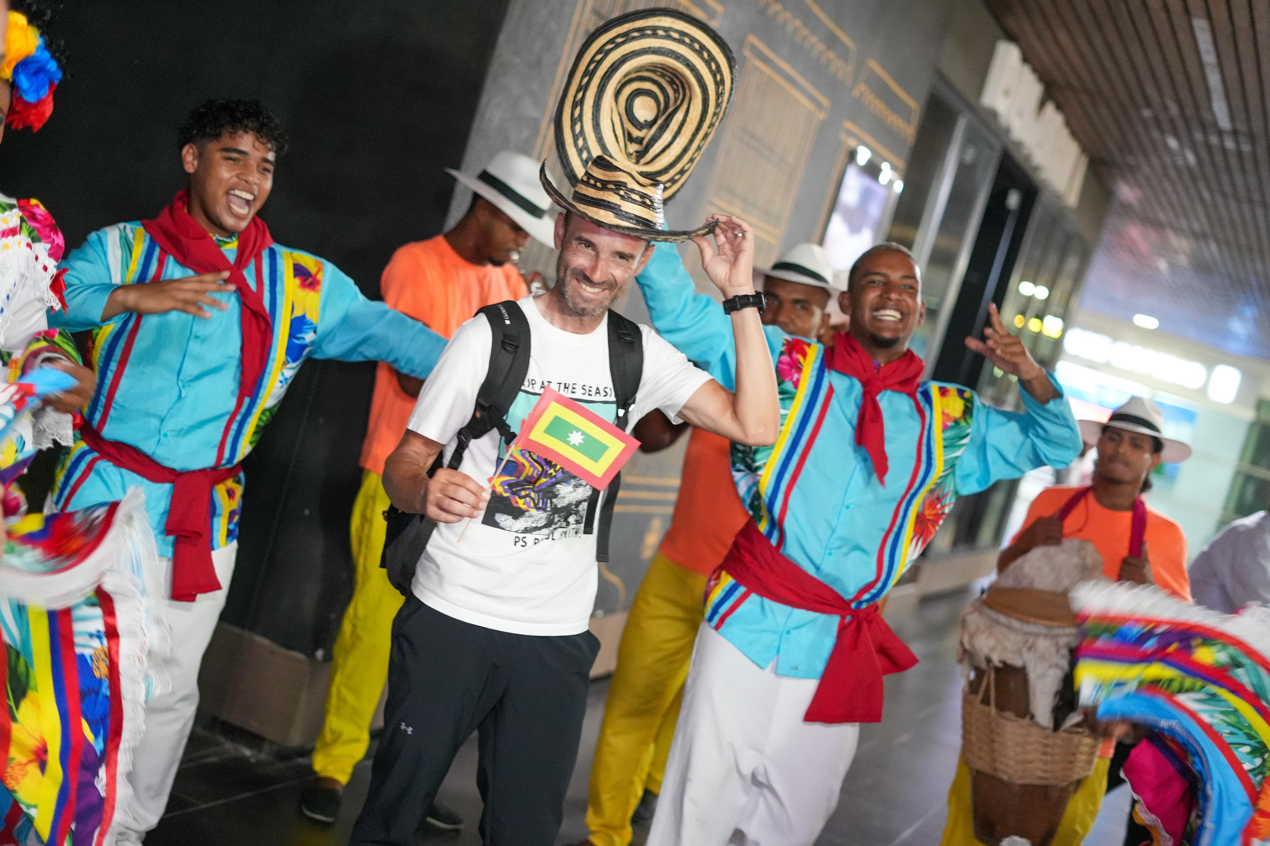 Alejandro Valverde en Cartagena