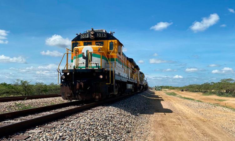 Línea férrea de Cerrejón.