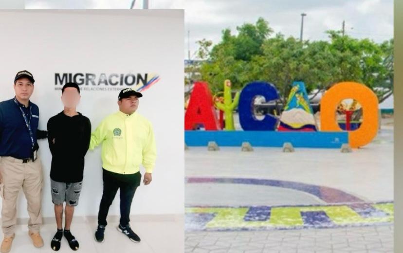 Fue capturado en Maicao (Guajira).