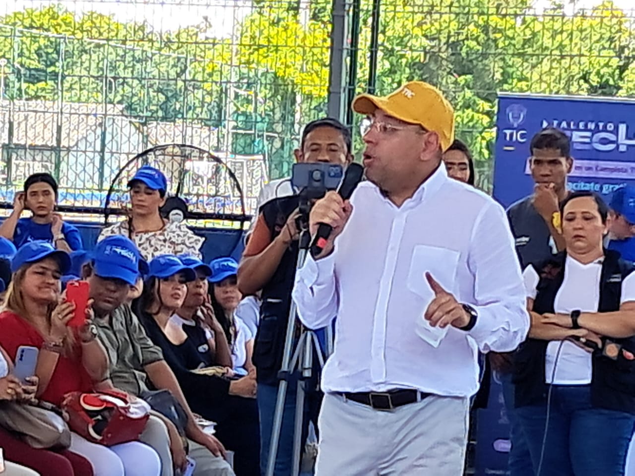 Julián Molina, ministro de las TIC en Baranoa, Atlántico.