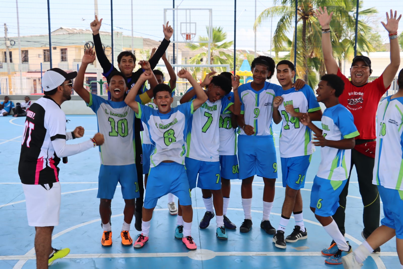 Más de 2.900 estudiantes brillaron en las finales de Fútbol Sala y Fútbol de Salón en los Juegos Intercolegiados 2025 en Cartagena