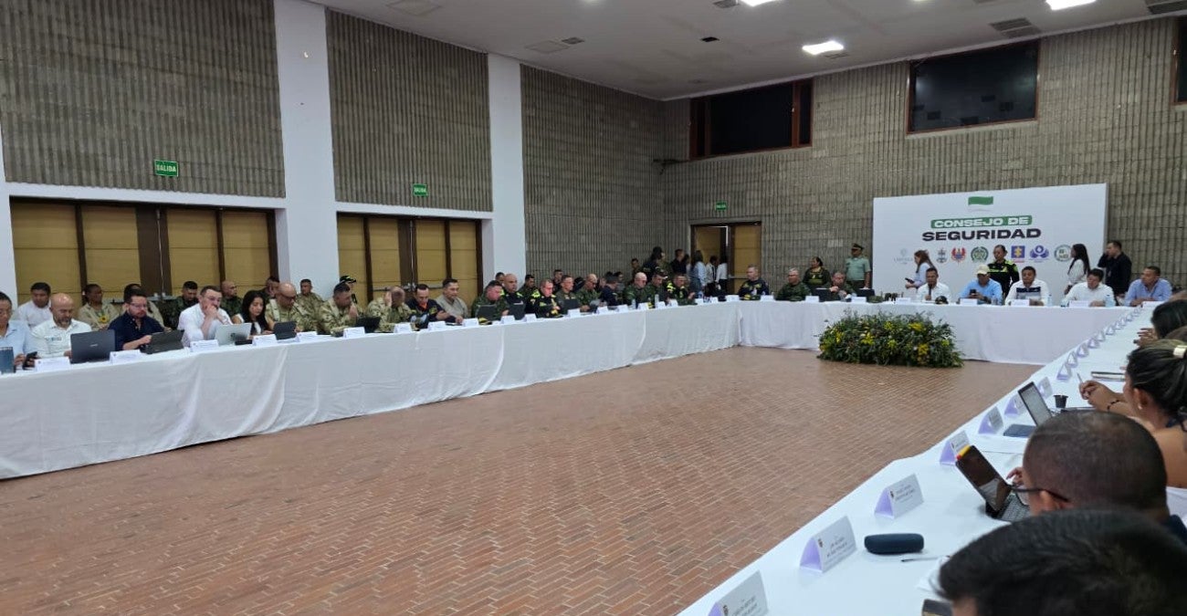 Consejo de seguridad en La Guajira.