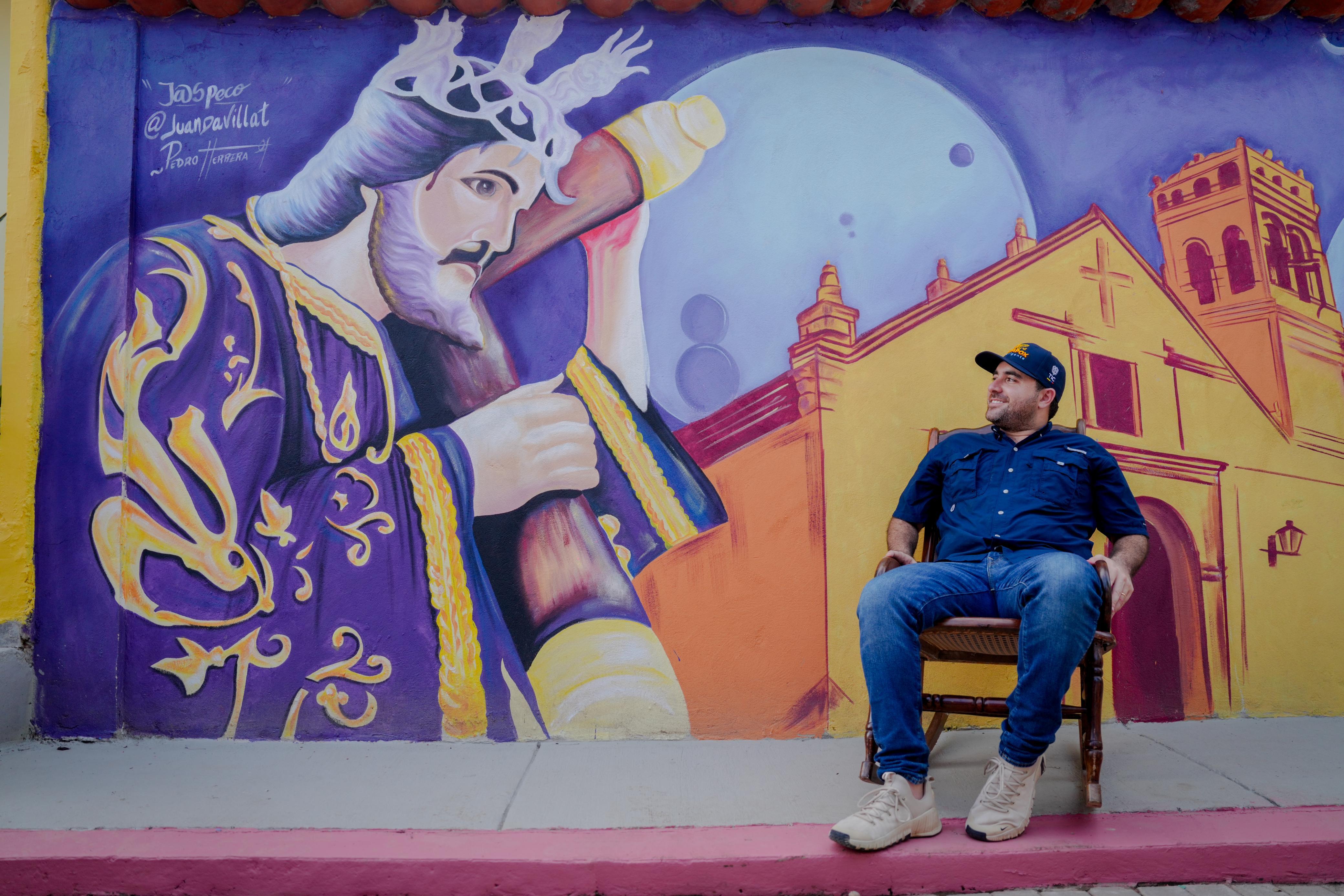 Murales con realidad aumentada en Mompox