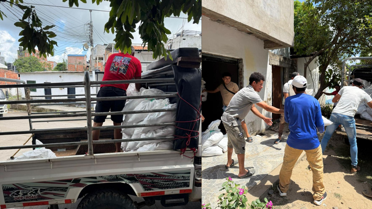 Ayudas humanitarias al sur de Bolívar