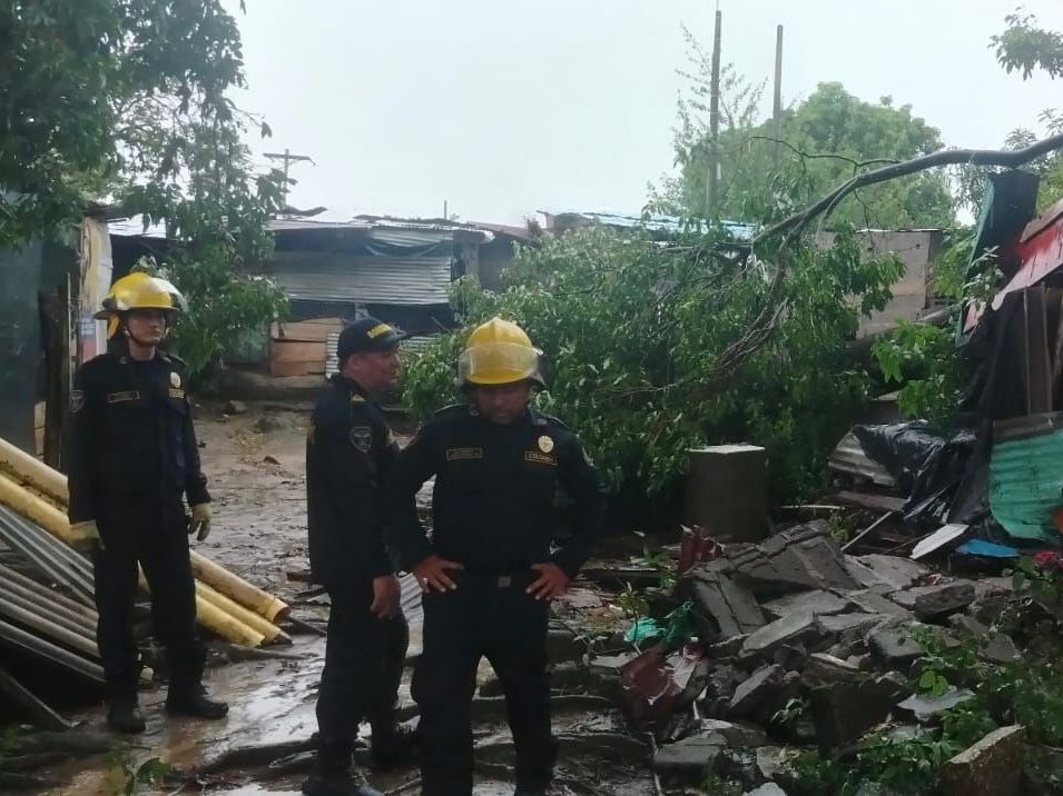Las brisas se registraron ayer.