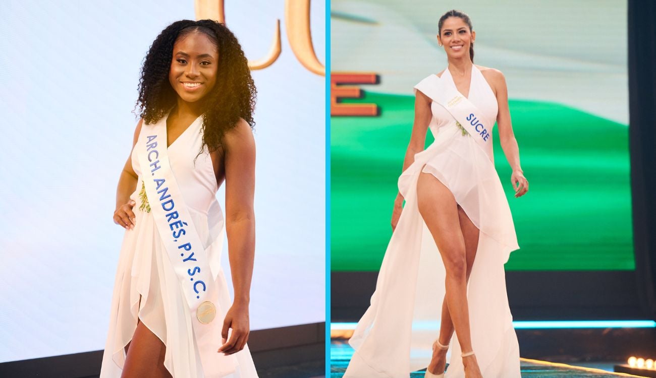 Representantes de los departamentos de San Andrés y Providencia y Sucre en Miss Universe Colombia, el reality