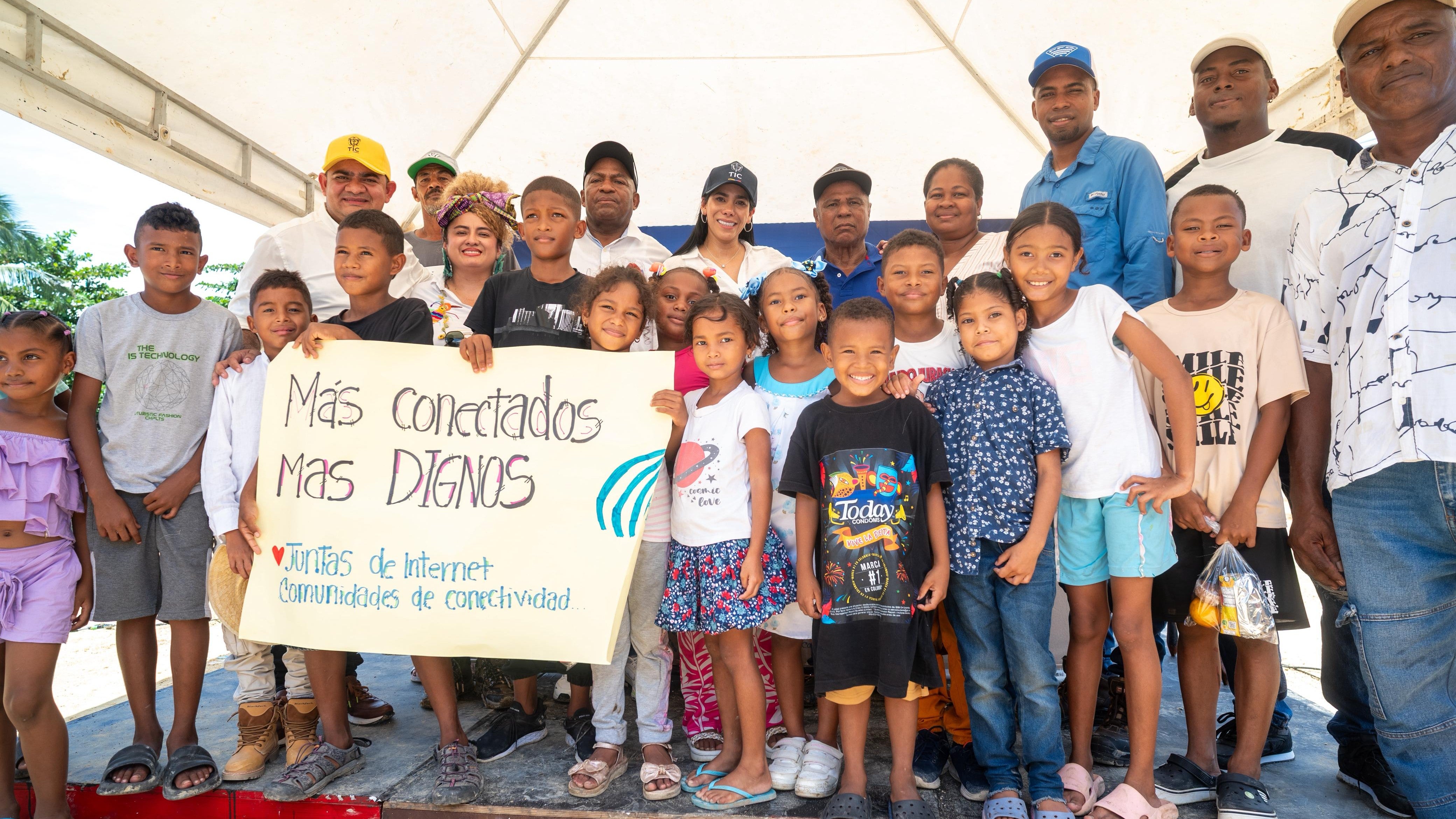 MinTIC lleva conectividad a 4.875 hogares de Bolívar con la iniciativa Juntas de Internet