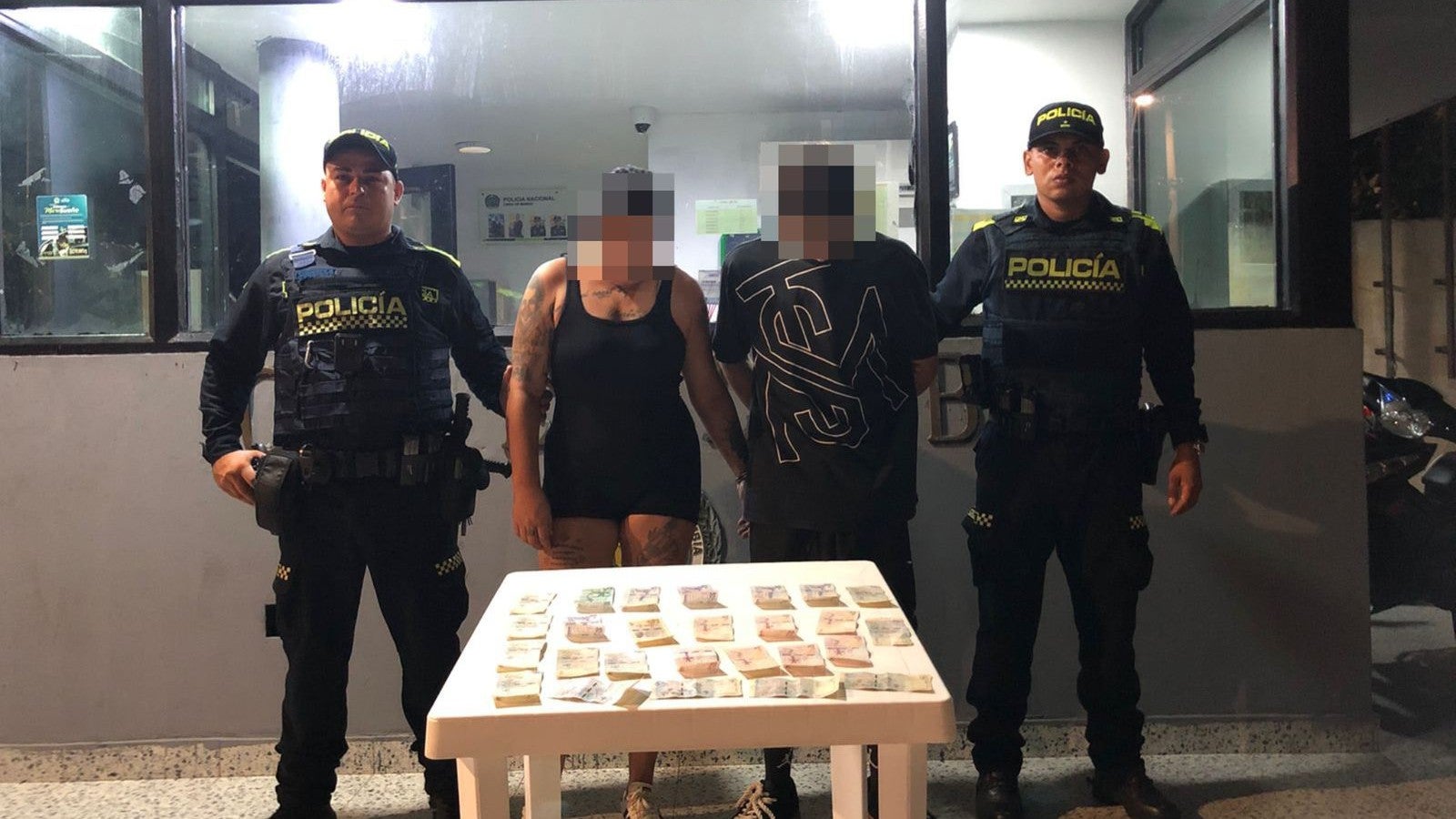 Capturan a dos personas que intentaron sobornar a policías en Cartagena