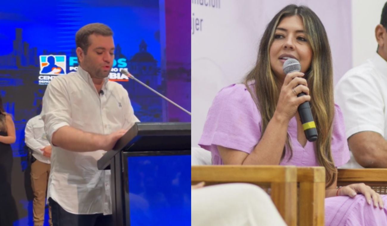 Enrique Cabrales y Juliana Aray