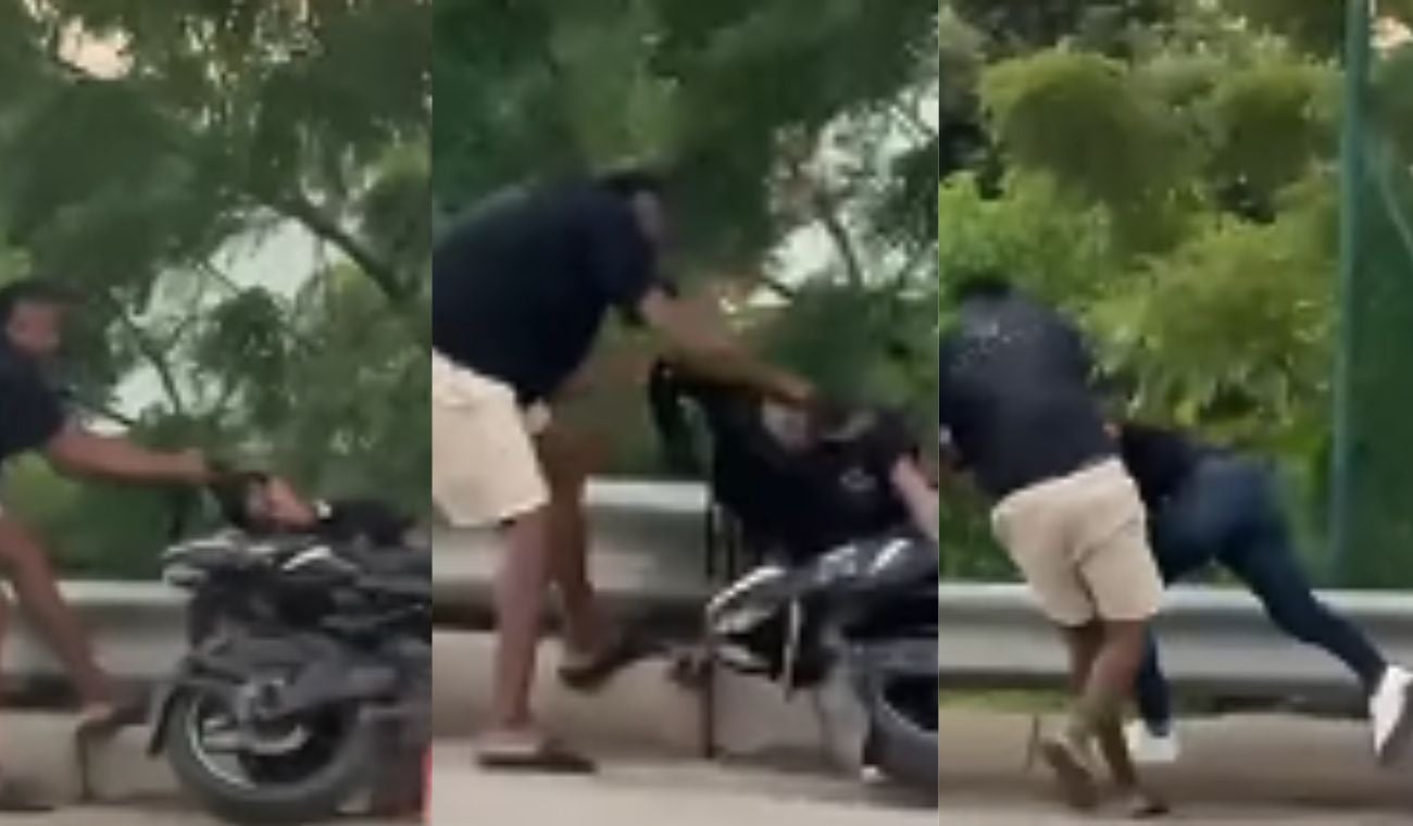 Hechos en vía pública al sur de la ciudad