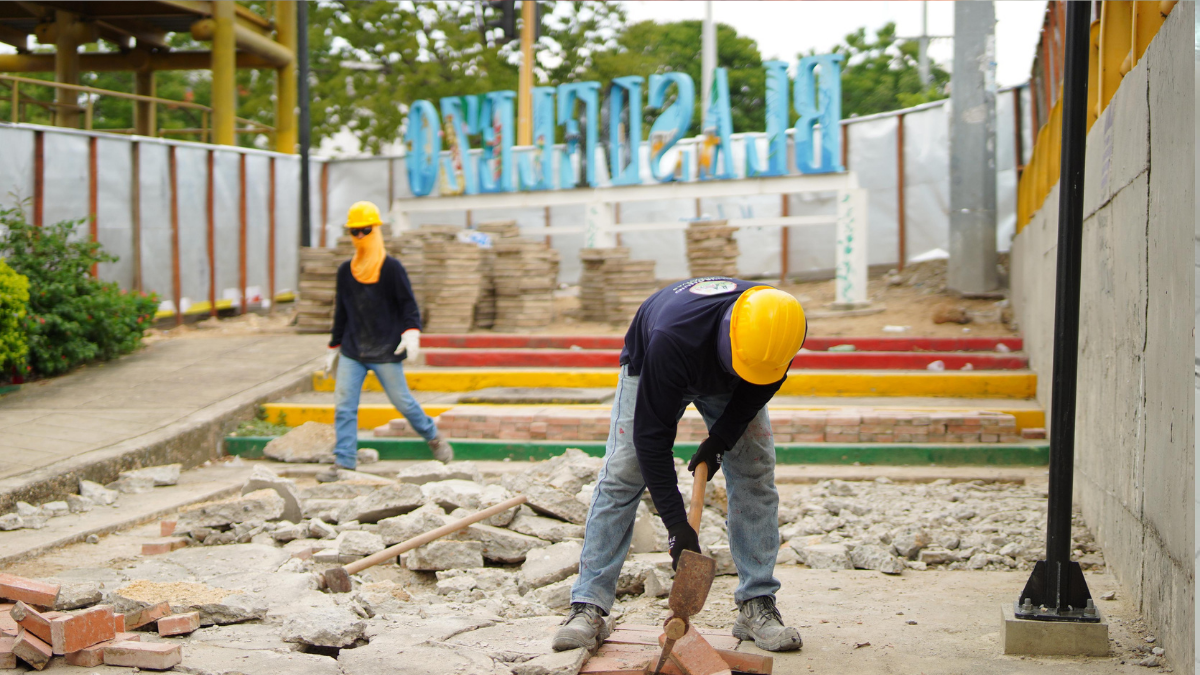 Parque de La Virgencita, en Blas de Lezo